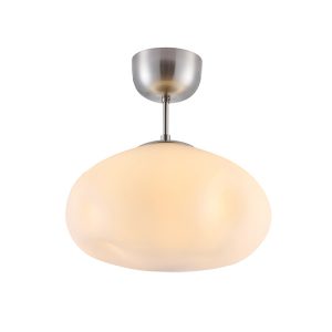 Plafond LICATA Borstat stål/Opal JUUS