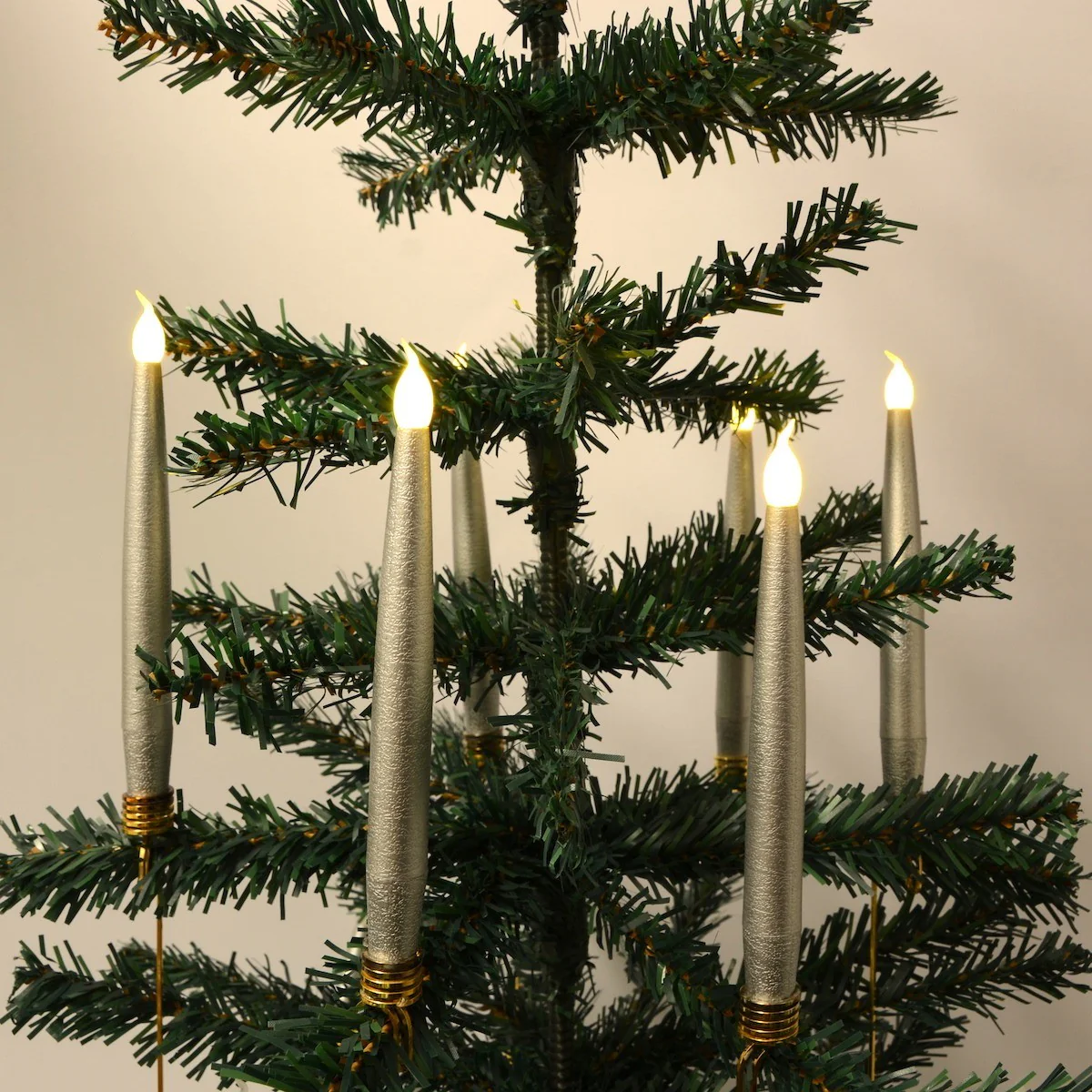 LED-julgransljus 20 st. Trådlöst inkl. Fjärrkontroll & Klämmor - passar de flesta Georg Jensen ljushållare mm. - Bild 6