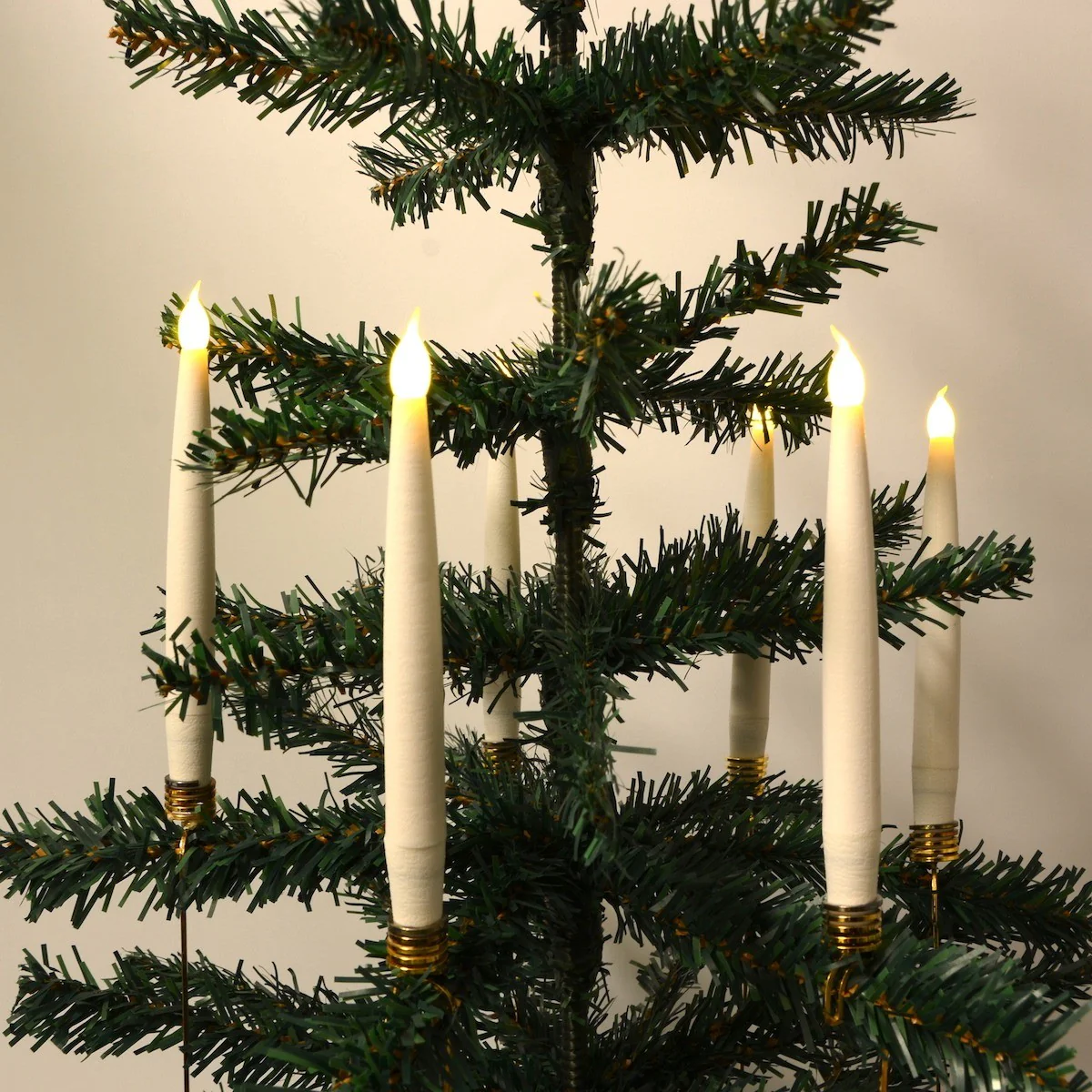 LED-julgransljus 20 st. Trådlöst inkl. Fjärrkontroll & Klämmor - passar de flesta Georg Jensen ljushållare mm. - Bild 9