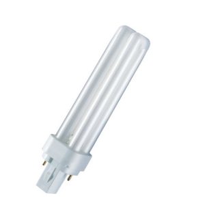 Kompaktlysrör Dulux D 10W/830 2-pin 600lm 3000K