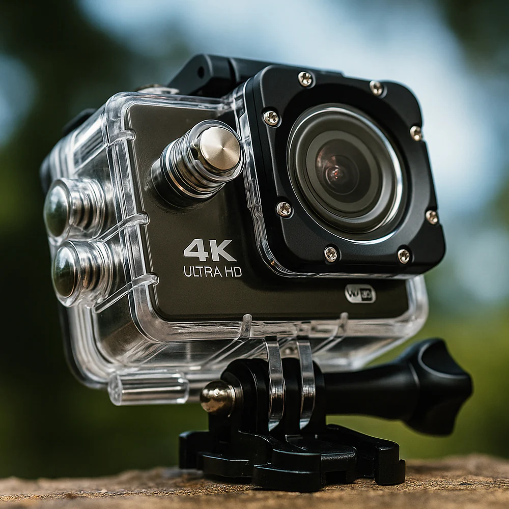 Action Camera 4K m/vattentätt fodral 30 meter - 16,0 megapixlar - Bild 6