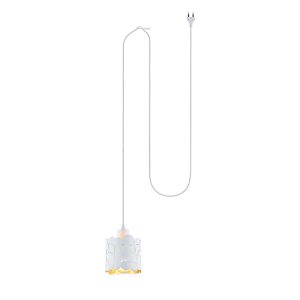 Fönsterlampa AFRAGOLA Vit/GuldJUUS