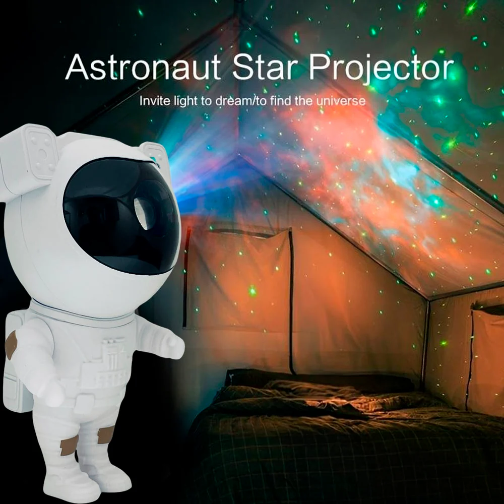 Astronaut Stjärnhimmelprojektor med fjärrkontroll - Bild 5