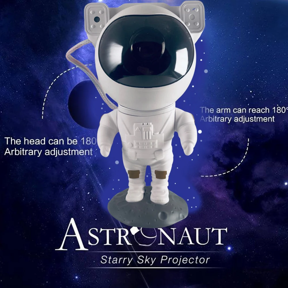 Astronaut Stjärnhimmelprojektor med fjärrkontroll - Bild 7