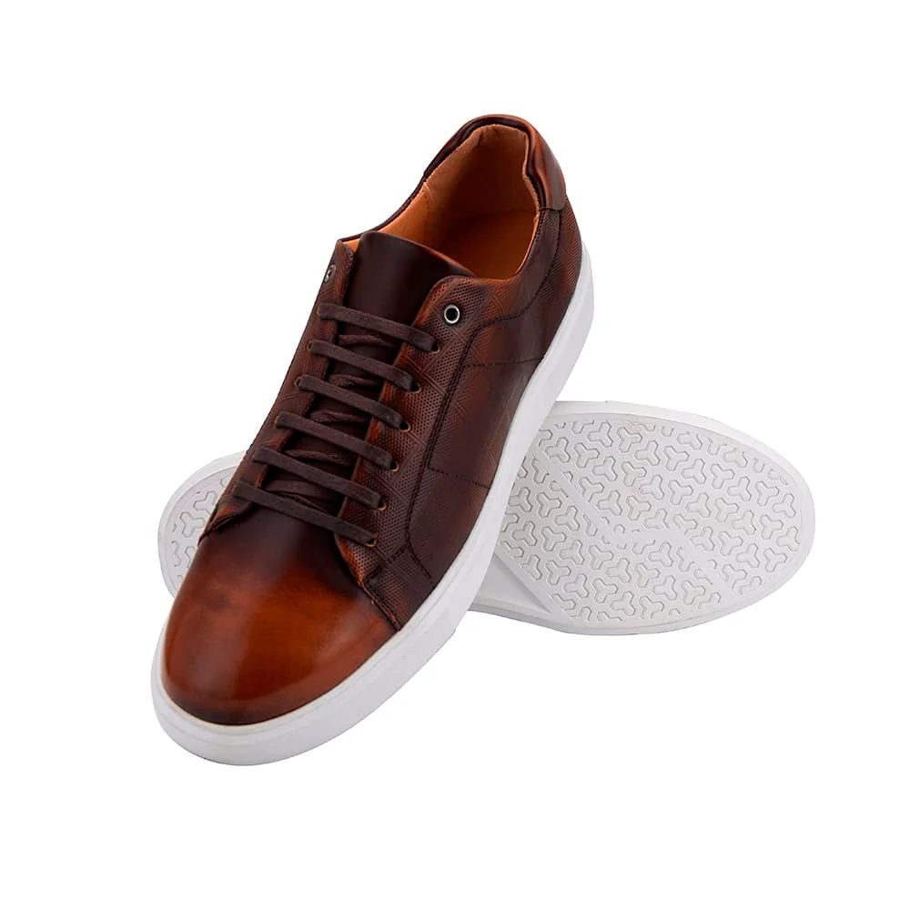 Sneakers för herrar, brun - Bild 2