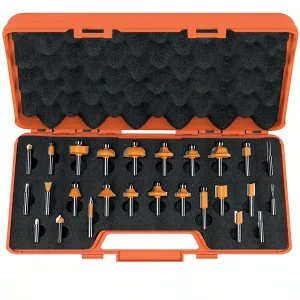 CMT Frässats 26 delar (8mm skaft)