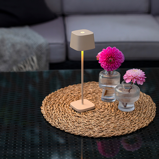 Portabel lampa CAPRI MINI Sand Konstsmide - Bild 3