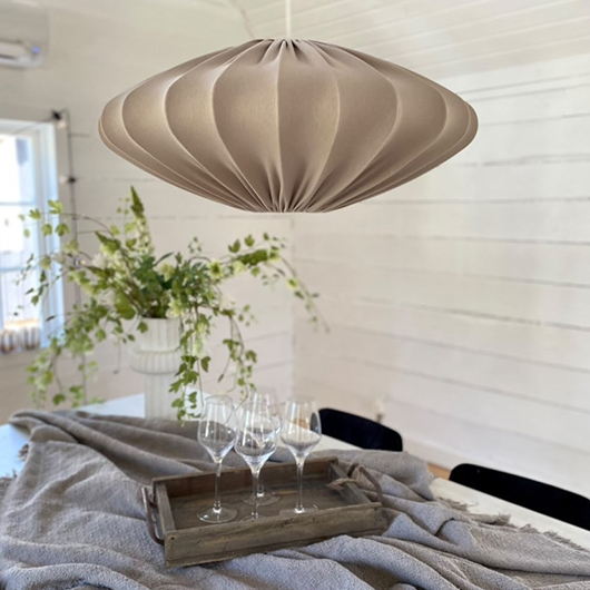 Takskärm ELOISE Sand 77cm <i>Exklusive upphäng</i> LA LUZ - Bild 2
