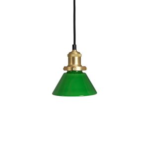 Fönsterlampa  AUGUST  Glas grön 15 cm PR Home