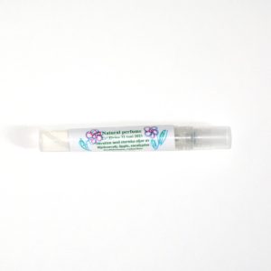 Parfym rosenvatten liljekonvalj 5 ml prov – Evi Elvina