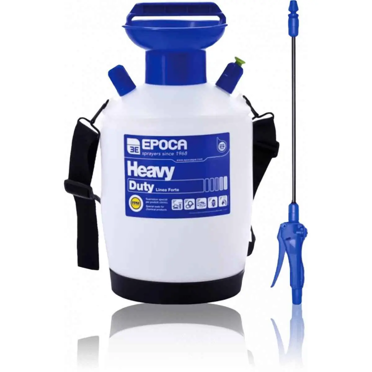 Lågtryckspruta Heavy Duty 5 L Viton-packning