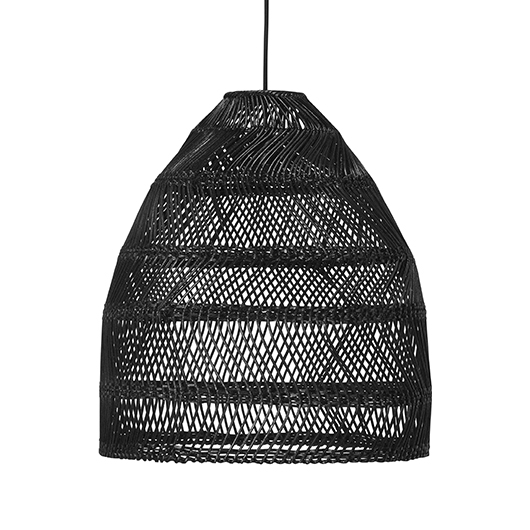 Taklampa MAJA Svart 45 cm Komplett PR Home