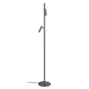 Golvlampa MAKOTO Satin krom Design For The People