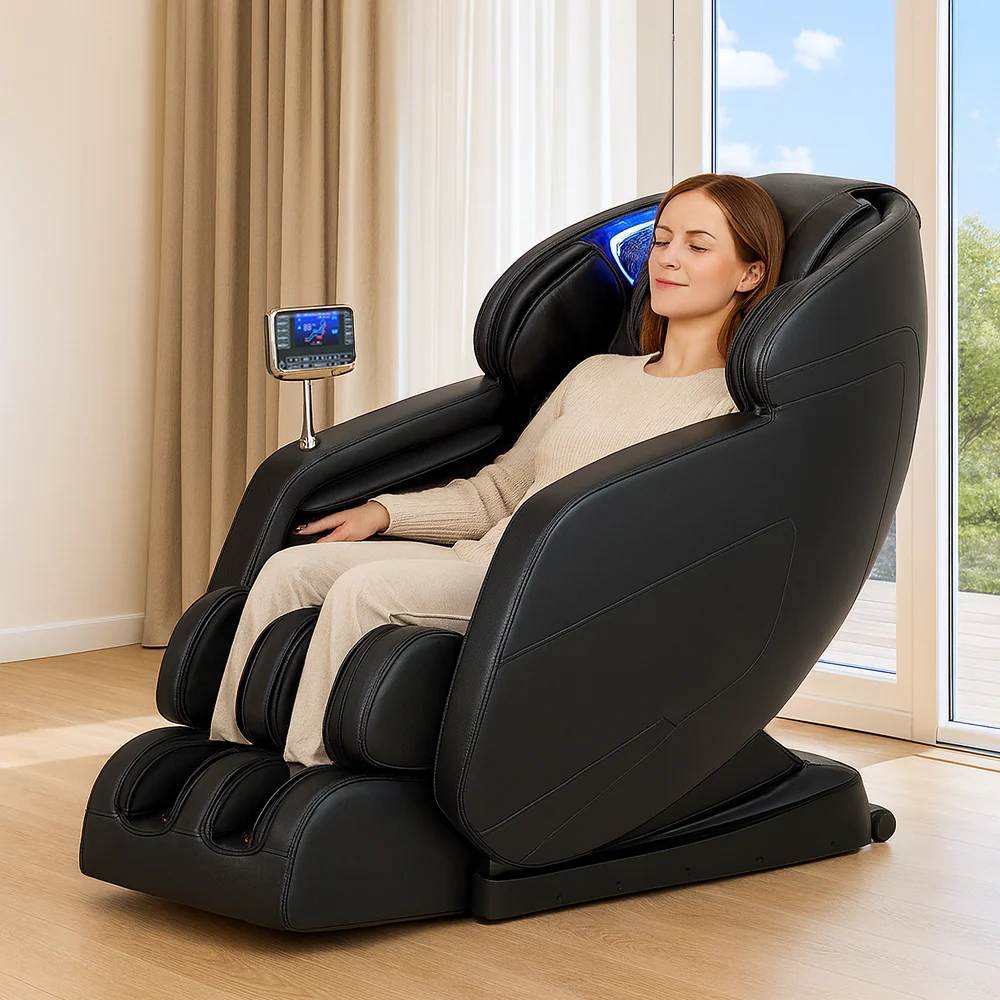 Massagestol 8D - S-teknologi, Zero Gravity och Värmebehandling - Model S9C - Bild 3