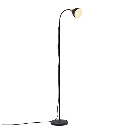 Golvlampa RITZ 1 Mattsvart/Mässing JUUS - Bild 3