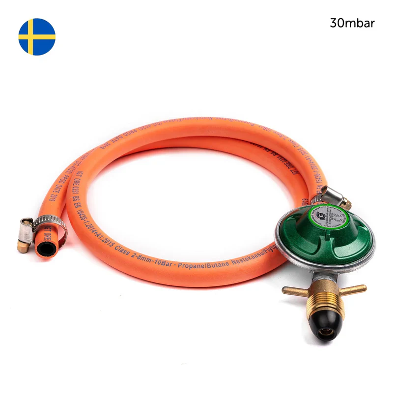 Ooni gasregulator med slang 30 mbar SE - Bild 2