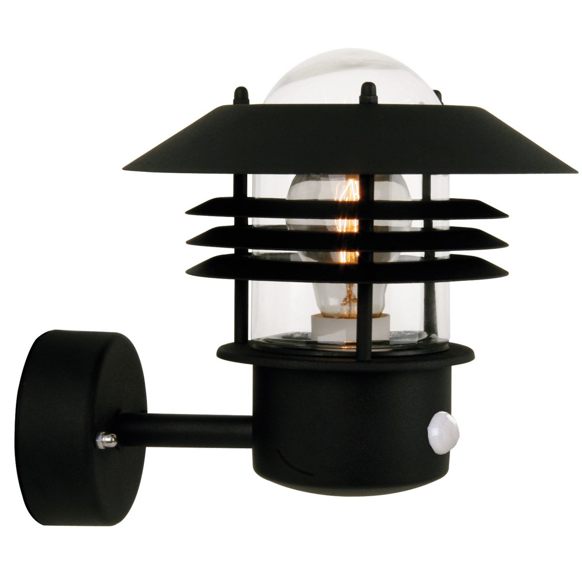 Vägglampa VEJERS Sensor Svart Nordlux