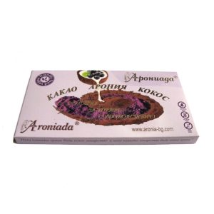 Aroniada chokladkaka med 10% aronia och kokosmjölk