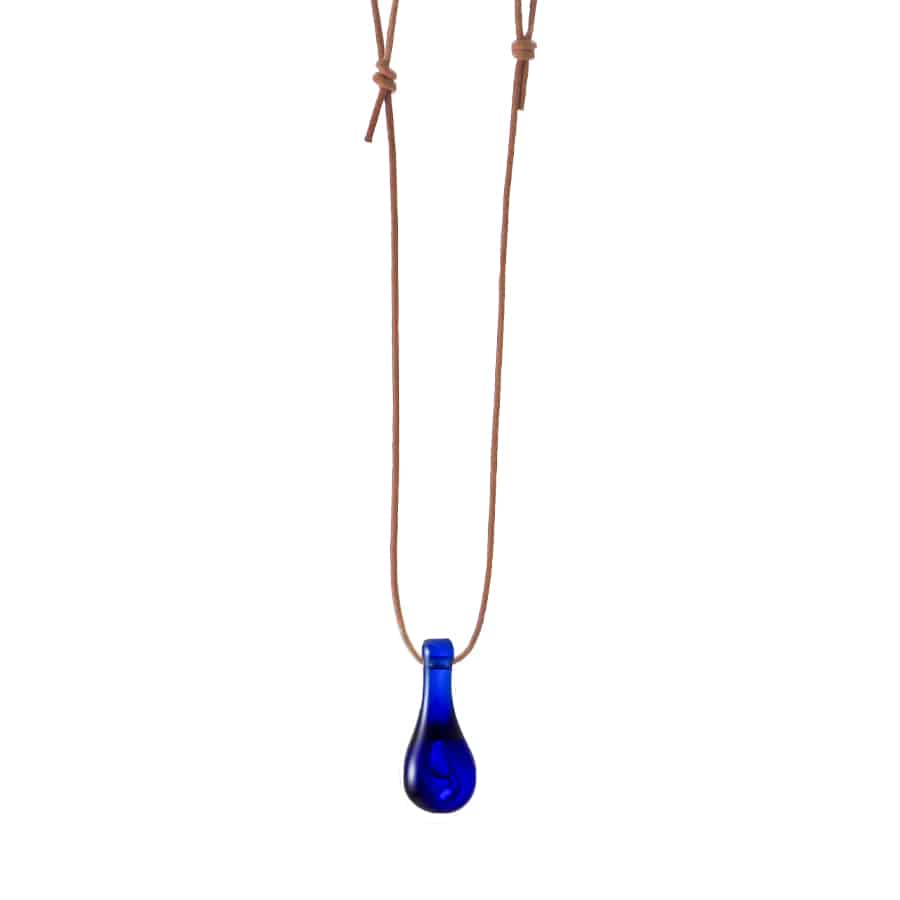 Halsband droppe blå - Bild 4