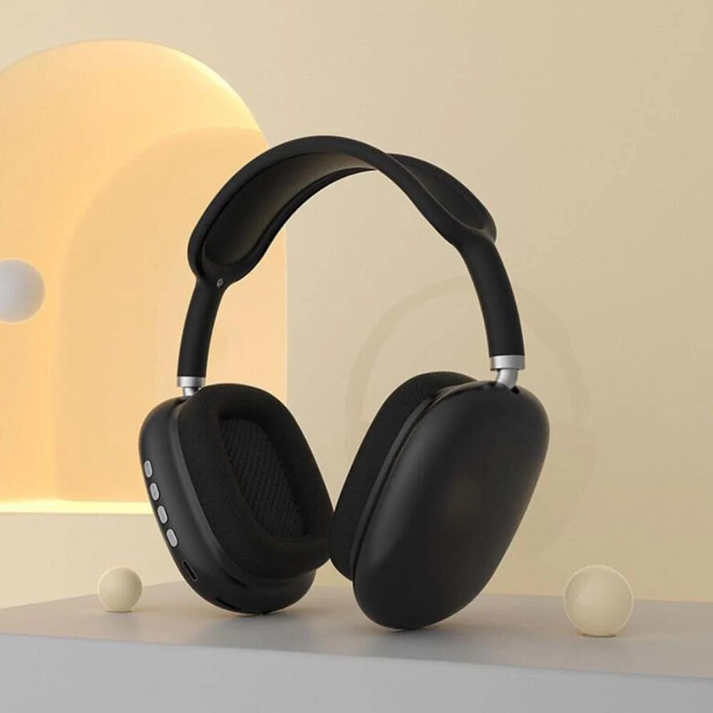 Bluetooth Headset P9 (Silver och Svart) - Bild 3