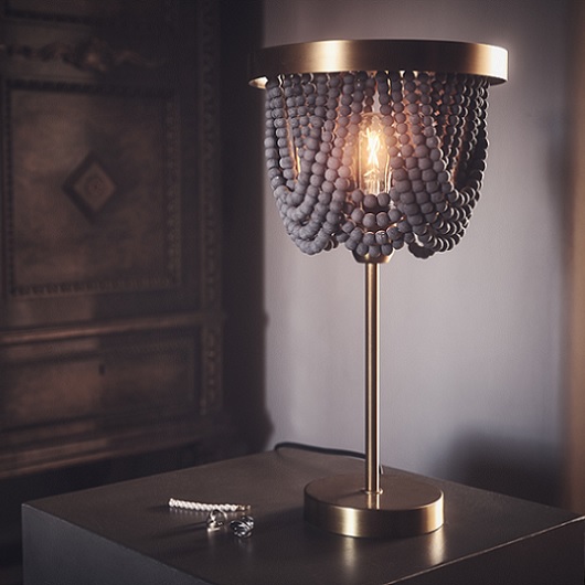 Bordslampa MARO Mässing/Gråblå LA LUZ - Bild 4