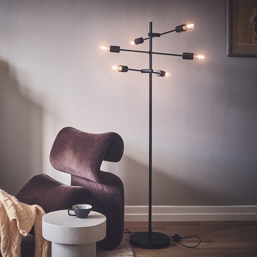 Golvlampa NOELLE Mattsvart JUUS - Bild 2