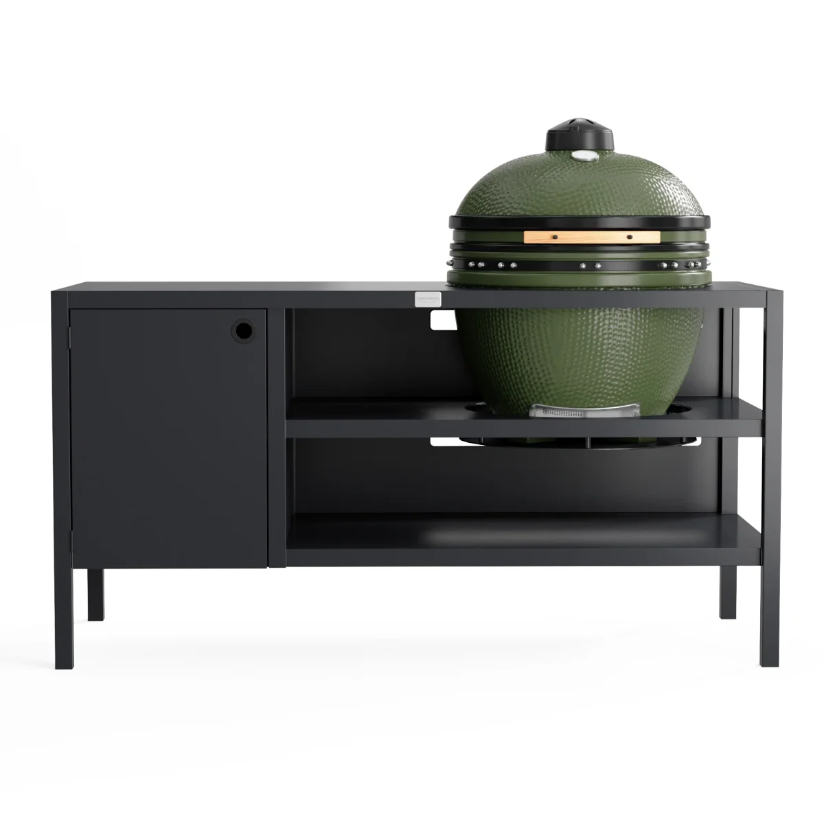 UMAMI Utekök Modul 3 för kamado + Kamado SUMO Maxi, svart / grön - Bild 3
