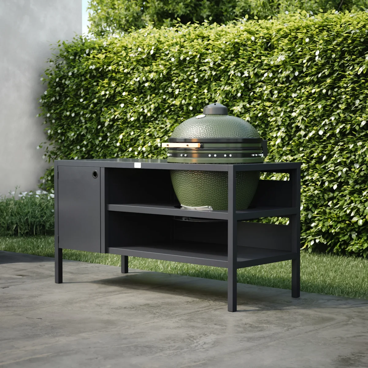 UMAMI Utekök Modul 3 för kamado + Kamado SUMO Maxi, svart / grön - Bild 4